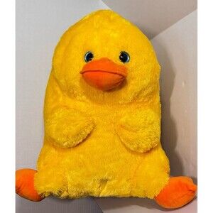 Giant Yellow Duck Plush Stuffed Animal Soft & Cuddly 22” Large Pillow Toy